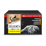 Sheba kassitoit Delicacy Drobiowe Smaki w galaretce 80x85g