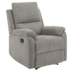 H4Y Tugitool SABIA recliner, helehall, 80x90xH101cm