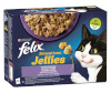 Purina Nestle kassitoit Purina Felix Sensations Mix Turkey, Mackerel, Lamb, Herring - Wet Cat Food- 12x85 g