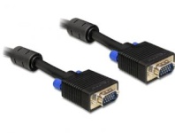 Delock kaabel VGA HD15M/HD15M dual-shielded w/2*ferrite core 15M