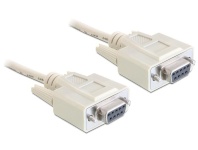 Delock kaabel serial Null modem 9 pin female / female 1.8 m