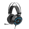 NOXO kõrvaklapid Dusk Gaming Headset LED, must