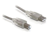 Delock kaabel USB AM-BM 2.0 with ferrite core, 0.5m