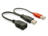 Delock kaabel USB data- and power , must