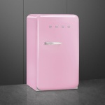 SMEG jahekapp FAB10HRPK5, 50-ndate stiil, 97cm, 135 l, 40dB, elektrooniline juhtimine, roosa