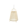 DKD Home Decor laelamp 47x47x64cm naturaalne Kreemikas 50 W