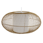 DKD Home Decor laelamp valge naturaalne Bambus 40 W 83x83x40cm