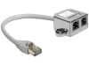 Delock kaabel RJ45 Port Doubler 1 x RJ45 plug > 2 x RJ45 jacks (2 x Ethernet)