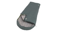 Outwell magamiskott Campion Lux Teal, Sleeping Bag, 225 x 85 cm, 2 way open - auto lock, L-shape, Teal mereroheline