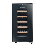 La Sommeliere veinikülmik LS18SILENCE Wine Fridge, must