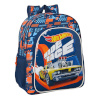 Hot Wheels seljakott Speed club oranž meresinine 32x38x12cm