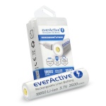 everActive patarei Rechargeble 18650 3,7V Li-ion 3500 mAh micro USB