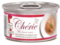 Cherie kassitoit Tuna with Salmon Mix In Gravy, 80g