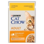 Purina Nestle kassitoit Cat Chow Adult Chicken Zucchini Jelly, 85g