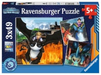 Ravensburger pusle Puzzle Dragons: The 9 worlds - 3x49-osaline 05688