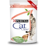 Purina Nestle kassitoit Cat Chow Sensitive Gig with Salmon and Zucchini in Sauce, 85g