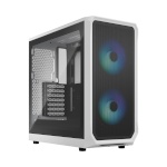 Fractal Design korpus Focus 2 RGB valge TG Clear Tint, Midi Tower, valge