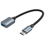 Vention adapter USB 3.0 Male -> USB Female OTG Cable 0.15m Vention CCXHB (hall)