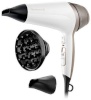 Remington föön D5720 Thermacare Pro 2400 Hair Dryer, valge/kuldne