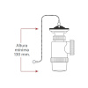 Mirtak Washbasin Siphon v70 Plastmass PVC