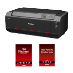 Canon imagePROGRAF PRO-1100 Set A2 Printer+Canon Papier PT-101+PM-101