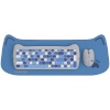 Canyon klaviatuur HSET-W6 +Mouse Kitty Edition AAA+АА Wireless Blue