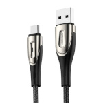 Joyroom laadimiskaabel USB to USB-C cable Sharp S-M411 2.4A, 3m (must)