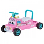 Zuru Tiny Town Ride-on Buggy Interactive roosa