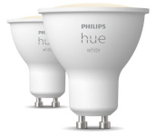 Philips nutipirn Hue LED Smart Bulb, BT, GU10, 4,2 W, 2tk, valge