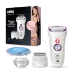 Braun epilaator Silk-epil 9-710 SensoSmartTM, valge