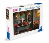 Ravensburger pusle 1000-osaline Cow in the bath