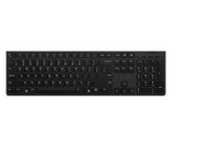 Lenovo klaviatuur Professional Wireless Rechargeable Keyboard 4Y41K04068 US, hall, Scissors switch keys