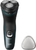 Philips pardel X3052/00 Series 3000X Shaver, tumeroheline/must