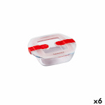 Pyrex hermeetiline lõunasöögi karp Cook & Heat 15x12x4cm 350ml läbipaistev Klaas (6tk)