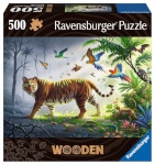 Ravensburger puidust pusle Wooden Tiger in the Jungle 17514