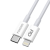 Foneng laadimiskaabel USB-C cable for Lighting X31, 3A, 2M (valge)