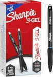 Sharpie geelpliiats S-Gel 0,7 mm sinine, 12tk