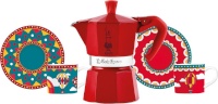 Bialetti espressokann Moka Express Winter Wonderland, 3 tassile + 2 Filiżanki