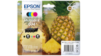 Epson tindikassett Epson 604 4--Pack must + värviline T10G6