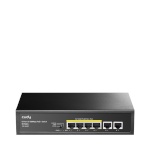 Cudy switch FS1006P network Fast Ethernet (10/100) Power over Ethernet (PoE) must