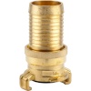 Gardena tarvik 07122-20 Brass Pressure Coupling, for 32mm (1.1/4”) Hoses, kuldne