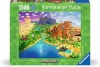 Ravensburger pusle 100-osaline Minecraft World