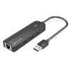 Vention USB jagaja USB 2.0 3-Port Hub with Ethernet Adapter 100m Vention CHPBB 0.15m, must