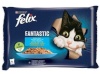 Purina Nestle kassitoit Felix Fantastic Salmon in Jelly + Plaice in Jelly, 4x 85g