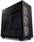 NZXT korpus H7 Flow RGB ( 2024 ) (must, Tempered Glass)