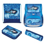 Herlitz koolikott-ranits Loop Plus - Blue Shark, 16 l