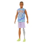 Mattel mängunukk Barbie Fashionistas Ken With Jersey And Prosthetic Leg