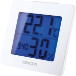 Sencor termo-hügromeeter SWS Alarm Clock Thermometer 1500W, valge