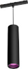 Philips nutikas ripplamp Hue Perifo Cylinder Smart Pendant Light, White and Color Ambiance, must