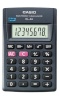 Casio kalkulaator HL-4A Pocket Basic, must